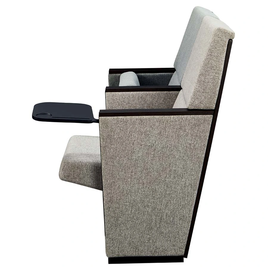 Modern Grey Functional Public Office Room School Church Seating Fabric Cinema Chair