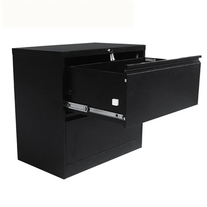 Cold Rolled 2 Drawer Steel Lateral Lockable Storage Cabinet