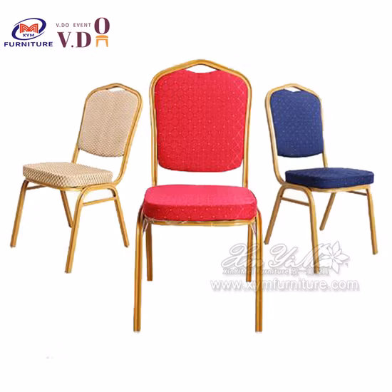 쌓을수 있는 알루미늄 금속 호텔 대중음식점 연회 의자 (XYM-L23)