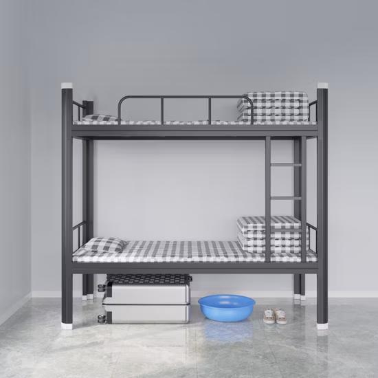 침실 가구 강철 이층 침대, 학생용 철 이층 침대, 학교용 이층 이층 침대
